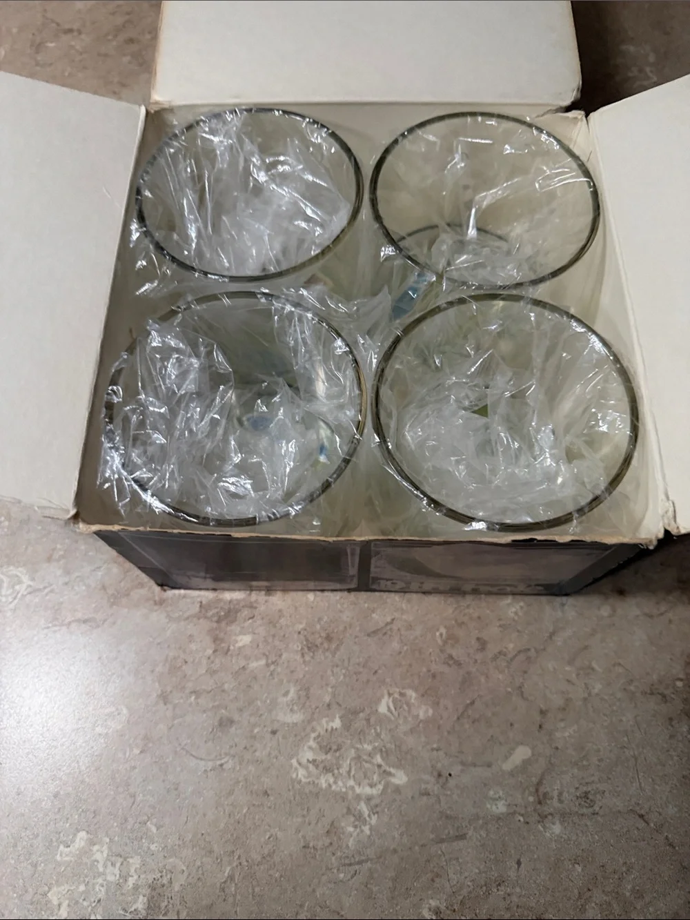 NEW Vintage 1970’s HOWW 19th hole Golf game glasses by Mike Wilson